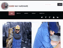 Tablet Screenshot of goodwayuae.com